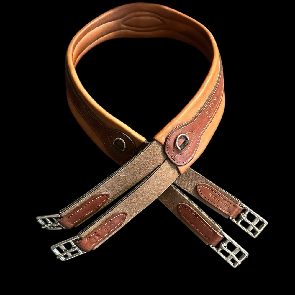 CWD Chestnut Leather Girth Size 58